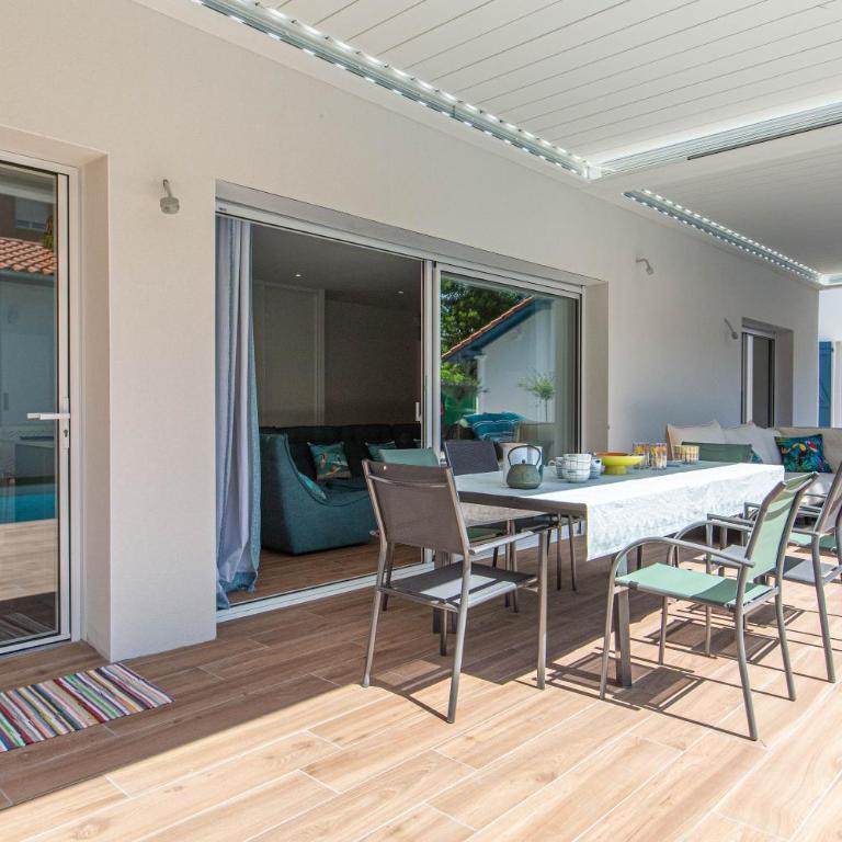Villa Souleillous, basco landaise de prestige, 500m de la plage - Villa - 14