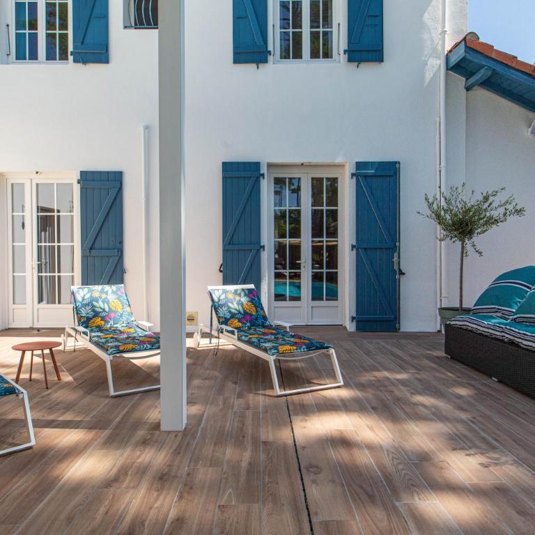 Villa Souleillous, basco landaise de prestige, 500m de la plage - Villa - 3