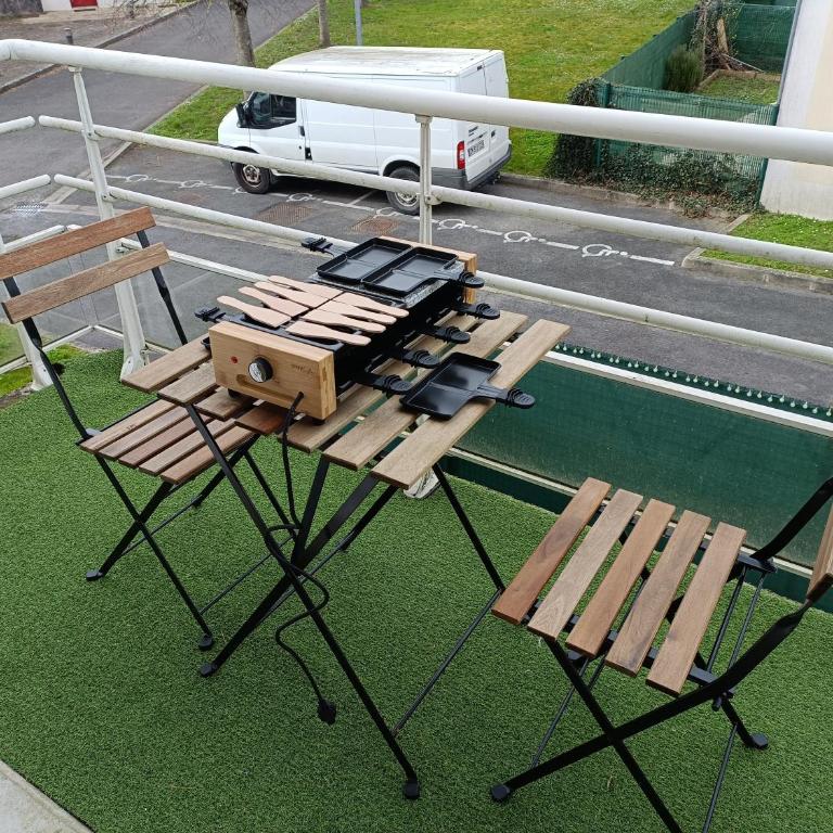 Les vergers de Serris, 6 personnes, 2 PK privés, balcon, lit bébé - Apartment mit 2 Schlafzimmern - 27