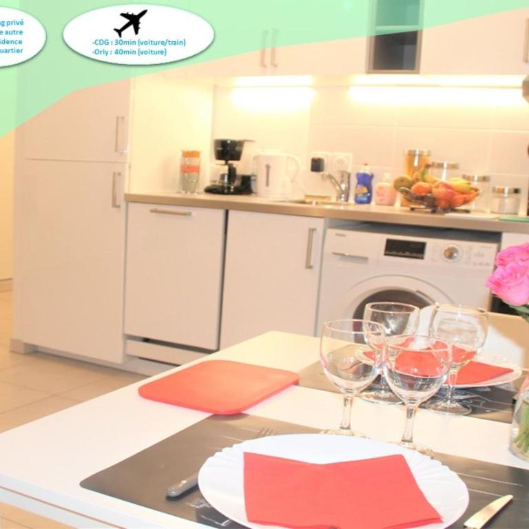 Appartement tout équipé, cosy (1 station de Paris) - Apartamento de 1 dormitorio - 1