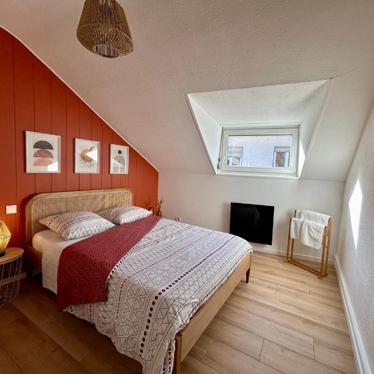 Douce Agathe - Duo-Groupe, Chaleureux, Tram 200m, Centre 10min - Appartamento con 1 Camera da Letto - 9