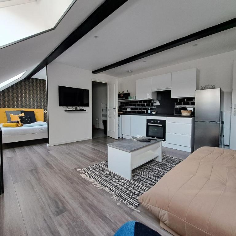 Bienvenue à Reims type studio charmant et lumineux 2eme étage - Apartment mit 1 Schlafzimmer - 11