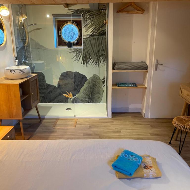Péniche Le Pescalune - Chambre d'hôtes - Camera Matrimoniale con Bagno Privato - 6
