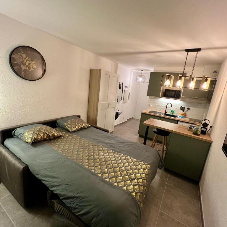 Studio Climatisé, Cosy et Calme au Centre Ville - Appartamento con 1 Camera da Letto - 10