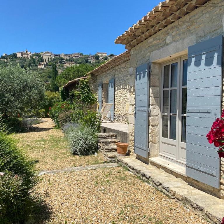 In Gordes, facing the entire Luberon Park a beautiful 5 bedrooms house - Casa con 5 Camere da Letto - 4