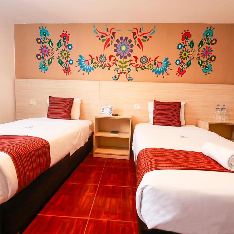 Mayu Boutique Hotel - Habitación Doble con baño privado - 2 camas - 3