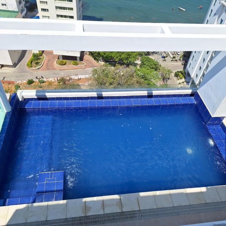 Apartamento 12 vista al mar, Playa Rodadero, Santa Marta - Apartamento de 2 dormitorios - 19