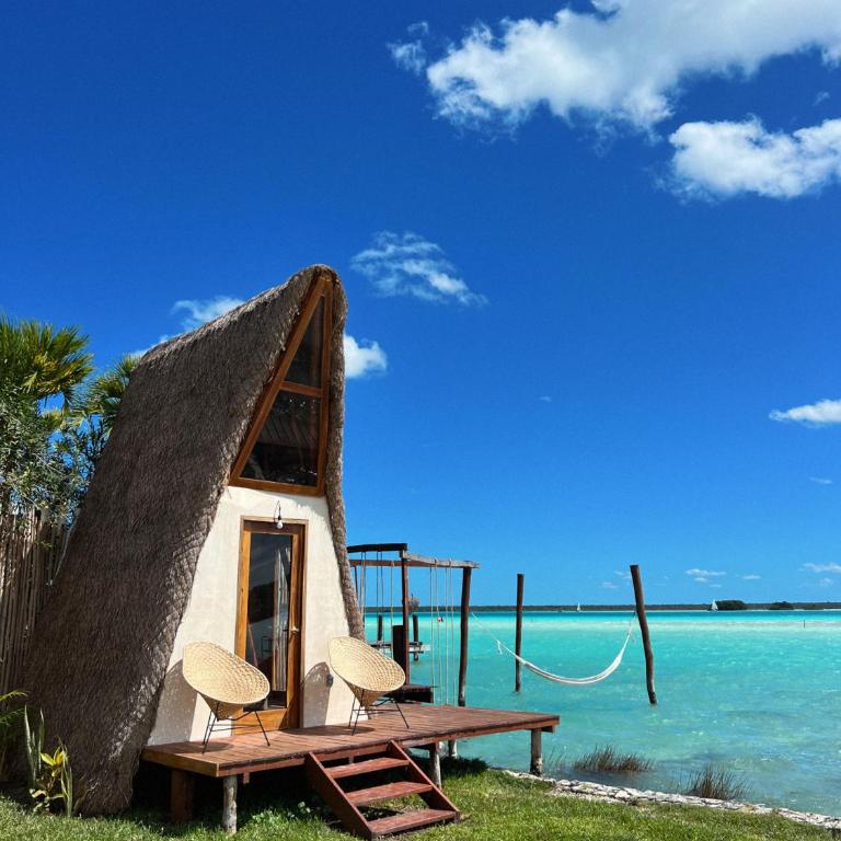 Hotel CasaBakal - A pie de Laguna - Bacalar - Bungalow - Frente al agua - 2