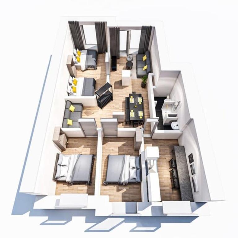 Big Central Apartment near Rotkreuzplatz with 3 BR for 12 PAX - Apartment - 26