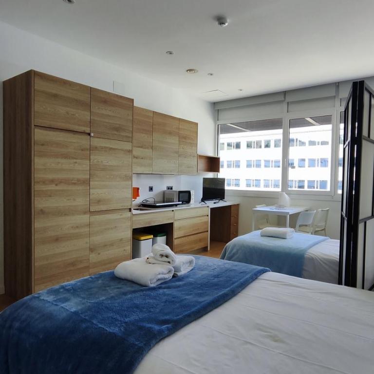 Apartamentos Pillotegi parking gratuito - Estudio Triple Estándar - 6