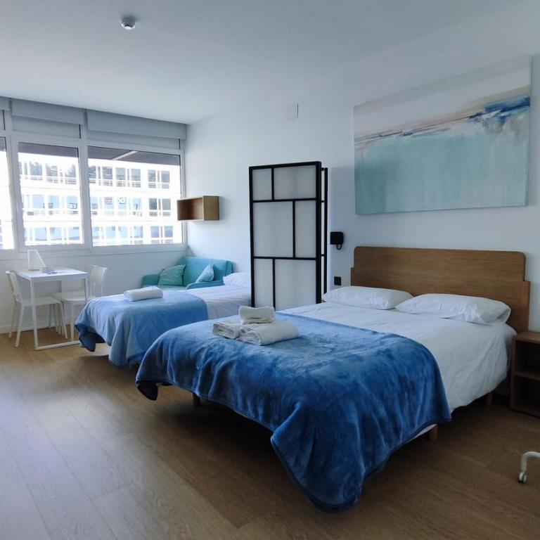 Apartamentos Pillotegi parking gratuito - Estudio Triple Estándar - 2