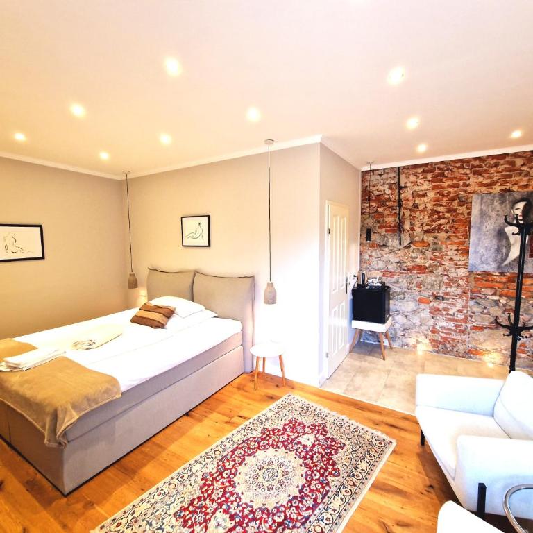 Das Gutshaus - Superior Doppelzimmer mit Terrasse - 1
