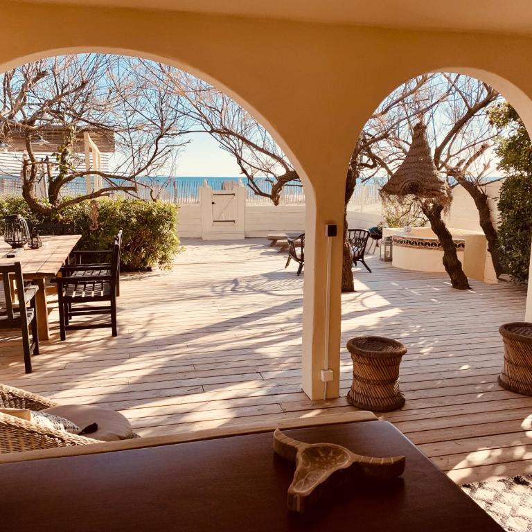Mas Andalou Fabuleuse première ligne de mer, plage privative - Villa 3 Chambres - 12