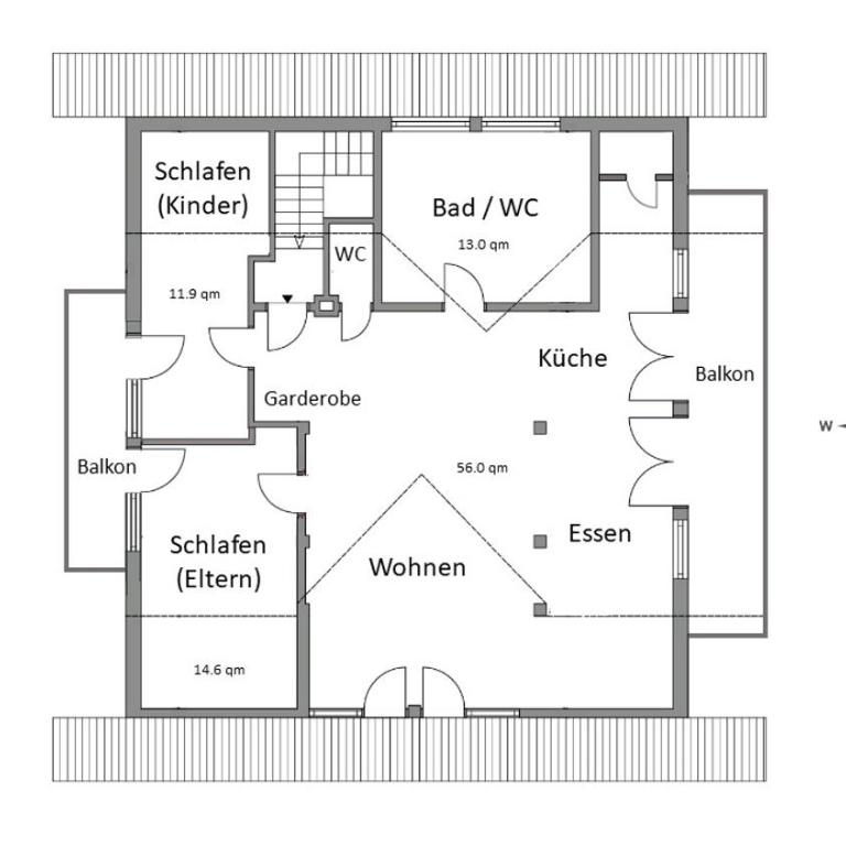 Ferienwohnung Lichtblick - Appartement avec Vue sur la Montagne - 17