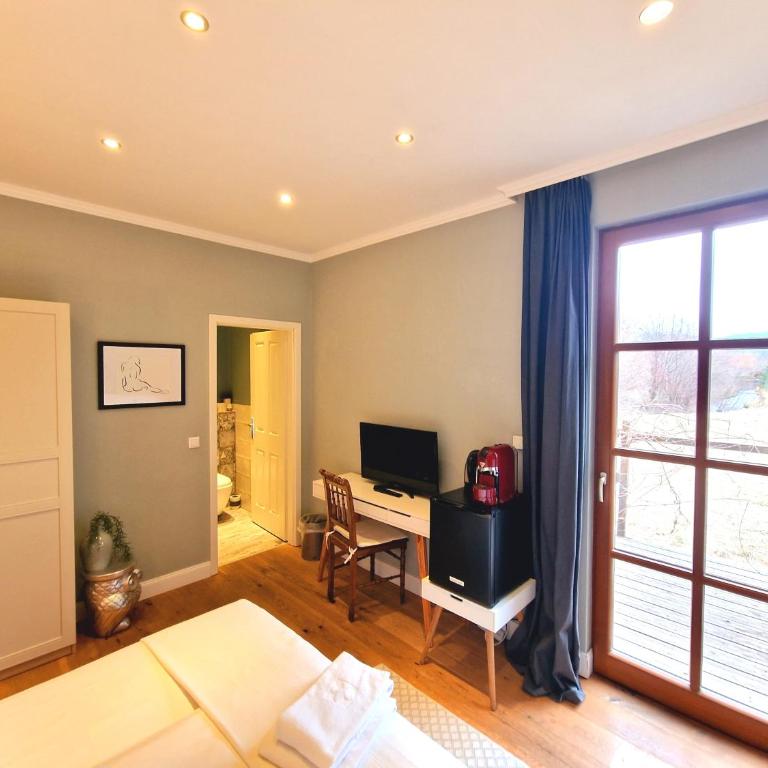 Das Gutshaus - Superior Doppelzimmer mit Terrasse - 2