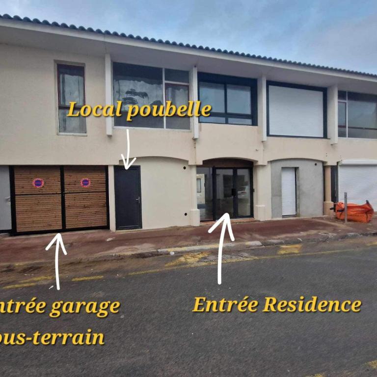 Le nid Montois, 50m de la plage de la baigneuse - Appartement 1 Chambre - 23