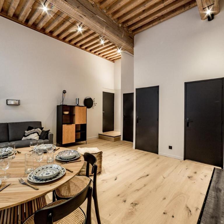 AllinLyon | Exceptionnel et paisible suite Moulin - Superior Apartment mit 2 Schlafzimmern - 5