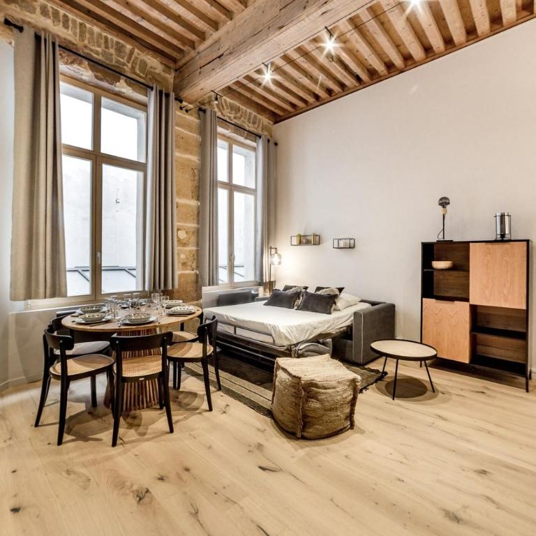 AllinLyon | Exceptionnel et paisible suite Moulin - Superior Apartment mit 2 Schlafzimmern - 2