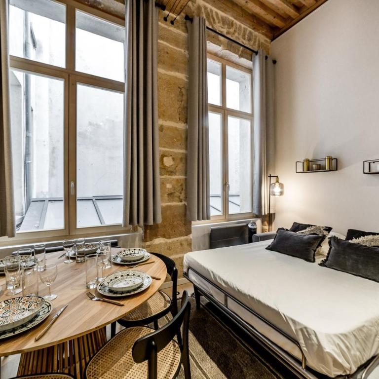 AllinLyon | Exceptionnel et paisible suite Moulin - Superior Apartment mit 2 Schlafzimmern - 14