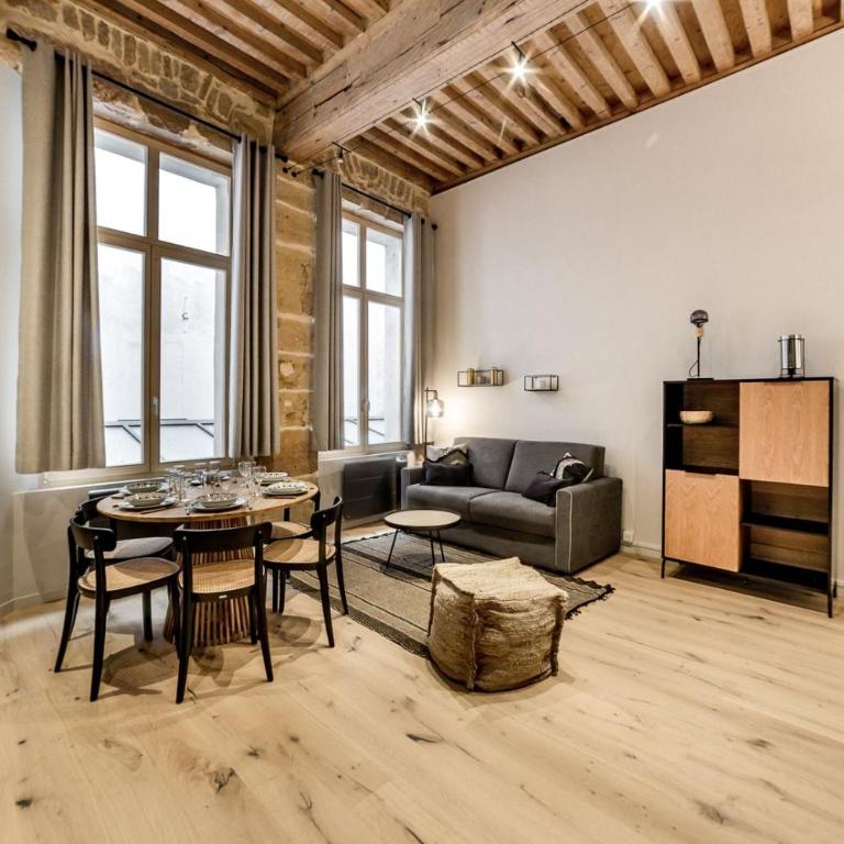 AllinLyon | Exceptionnel et paisible suite Moulin - Superior Apartment mit 2 Schlafzimmern - 11