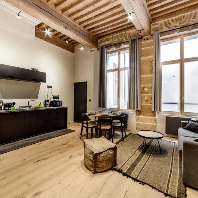 AllinLyon | Exceptionnel et paisible suite Moulin - Superior Apartment mit 2 Schlafzimmern - 1