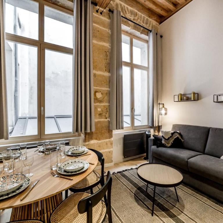 AllinLyon | Exceptionnel et paisible suite Moulin - Superior Apartment mit 2 Schlafzimmern - 4