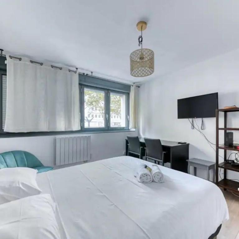 Studio Cosy Coeur Part Dieu - Appartement 1 Chambre - 9