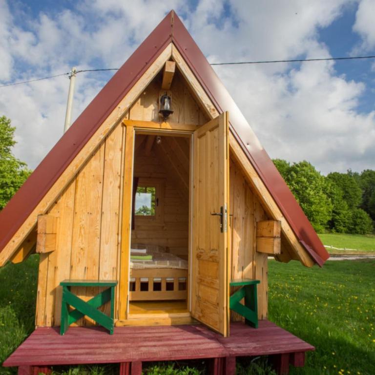 Maple bungalows - Dvokrevetna Soba sa Bračnim Krevetom i Pogledom na Planinu - 18