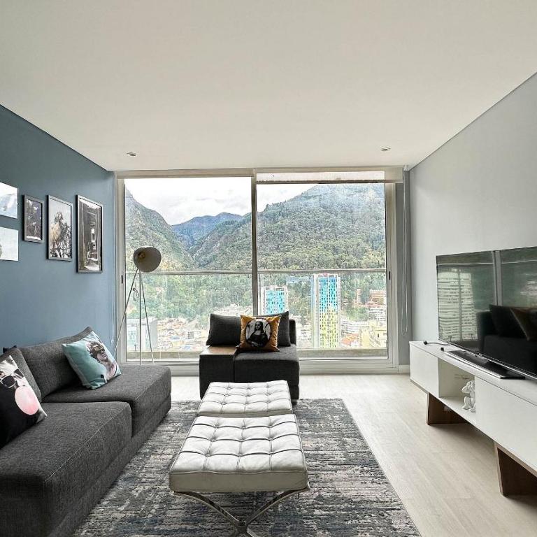 Apartaestudios con vista en el centro de Bogotá - Apartamento con balcón - 12
