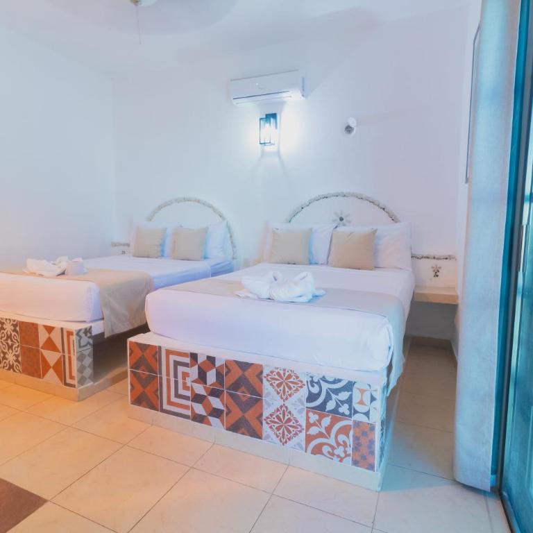 Hotel Szapot - Habitación Doble - 2 camas - 1