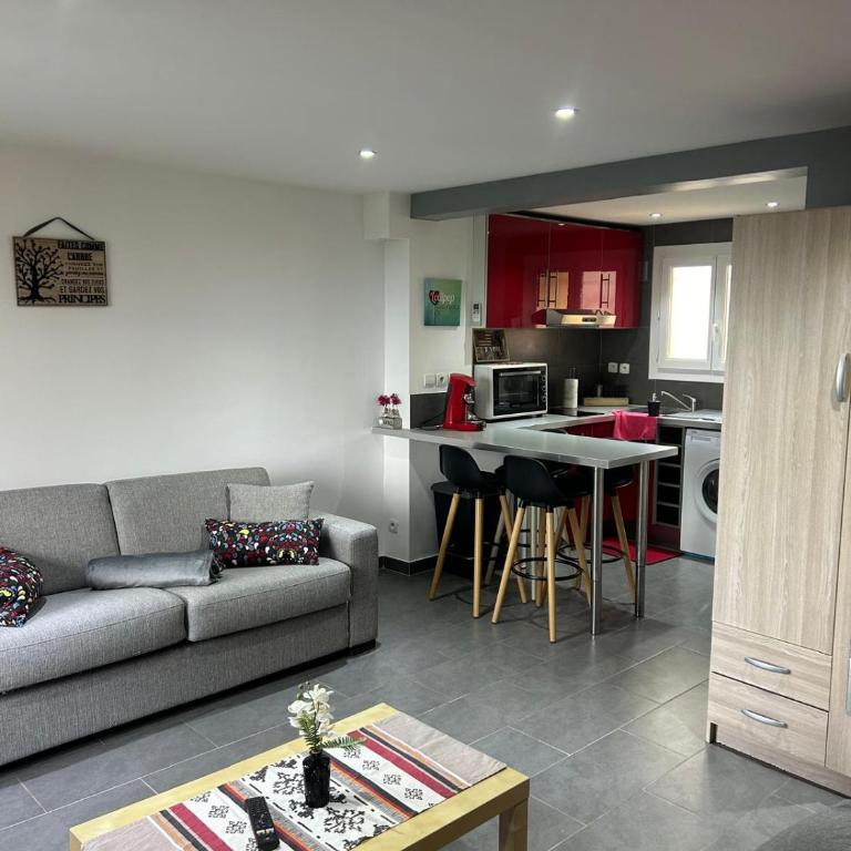Studio face à la mer Villeneuve Loubet - Apartment mit 1 Schlafzimmer - 8