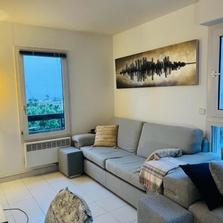 Monaco Stunning Sea Views, Larvotto beach, Terrace, 2 bedrooms, 2 bathrooms, up to 6 person, lift, 1st floor - Appartement 2 Chambres - 60