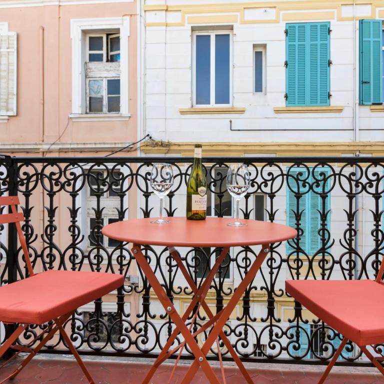 Cannes centre, climatisé, balcon, tout à pied - Appartement 2 Chambres - 9