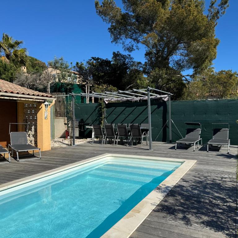 Les Jardins de la Favière - Villa avec Piscine Privée - 7