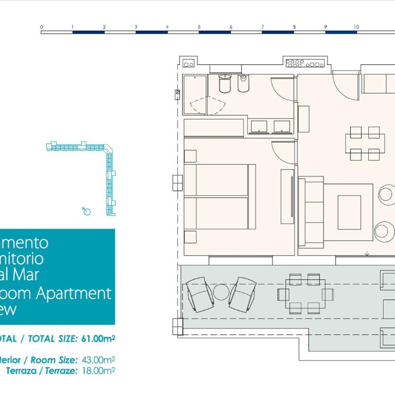 Punta Candor Suites - Apartamento con vistas al mar - 2