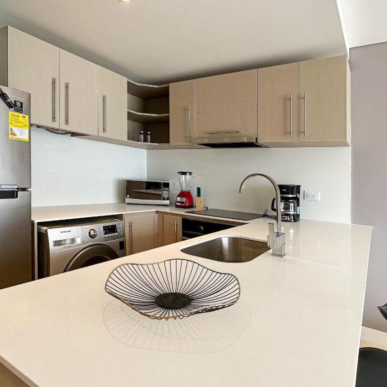 Apartaestudios con vista en el centro de Bogotá - Apartamento de 1 Dormitorio con balcón y vistas a la ciudad - 30