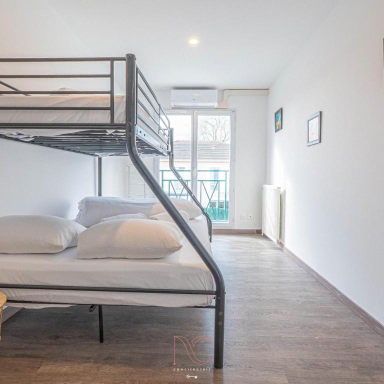 *Disneyland-Paris* 9 pers, 2 parkings, Wifi, AC - Apartment mit 2 Schlafzimmern - 18