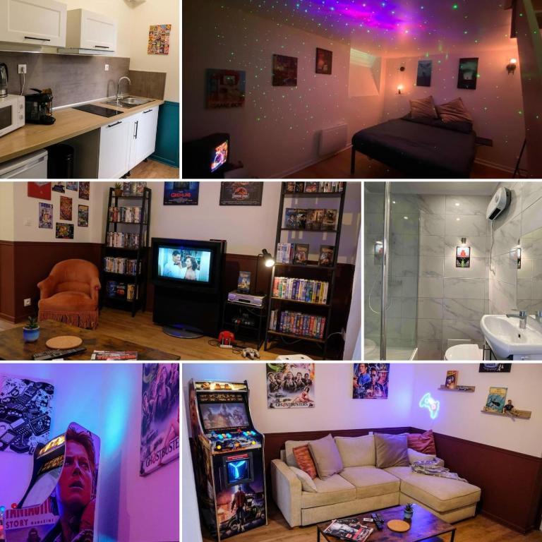 Nostalgie 90- emplacement idéal- parking gratuit - Appartement 1 Chambre - 28