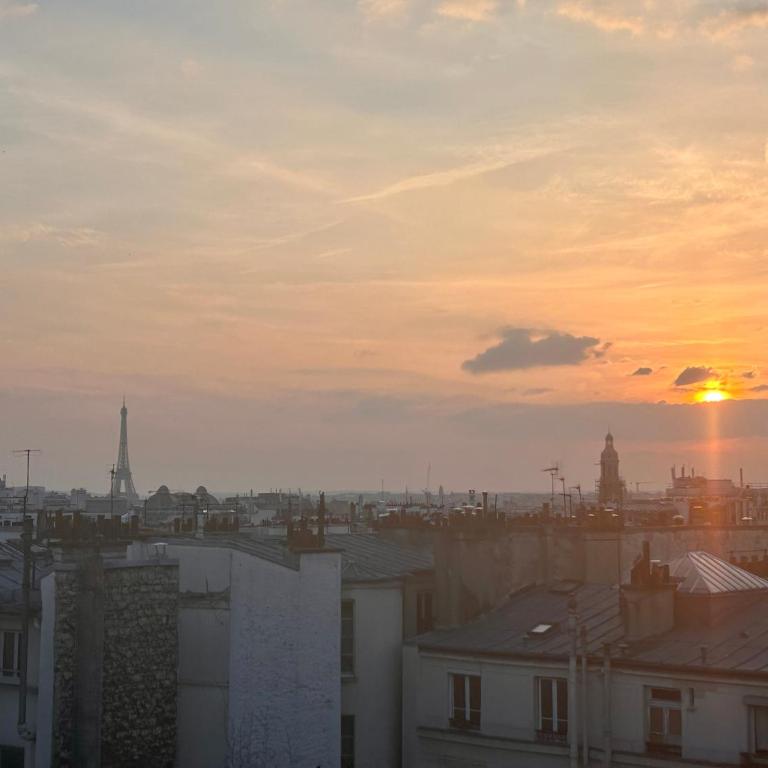 Appartement sur les toits de Paris vue Tour Eiffel 4 chambres - Appartement - 5