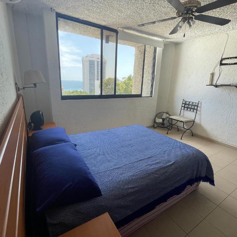 Costera, depa hasta 9 personas con vista al mar, alberca, terraza y aire acondicionado - Apartamento de 3 dormitorios - 7