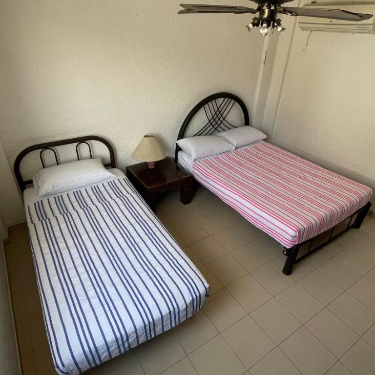 Costera, depa hasta 9 personas con vista al mar, alberca, terraza y aire acondicionado - Apartamento de 3 dormitorios - 11