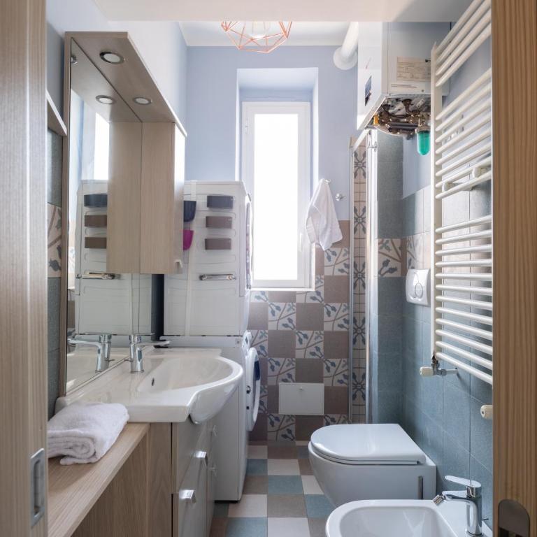 Appartamento per quattro vicino al Pigneto, Metro C Malatesta per il Colosseo a 5 minuti, Wi-Fi, AC - Apartment mit 1 Schlafzimmer - 13