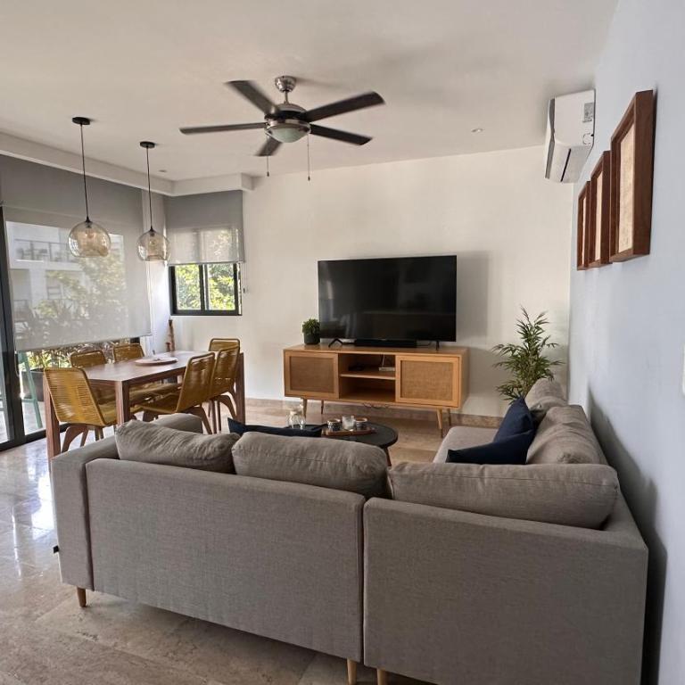 Ipana Luxury Suites By Caribe Rentas - Apartamento de 2 dormitorios con vistas al jardín - 10