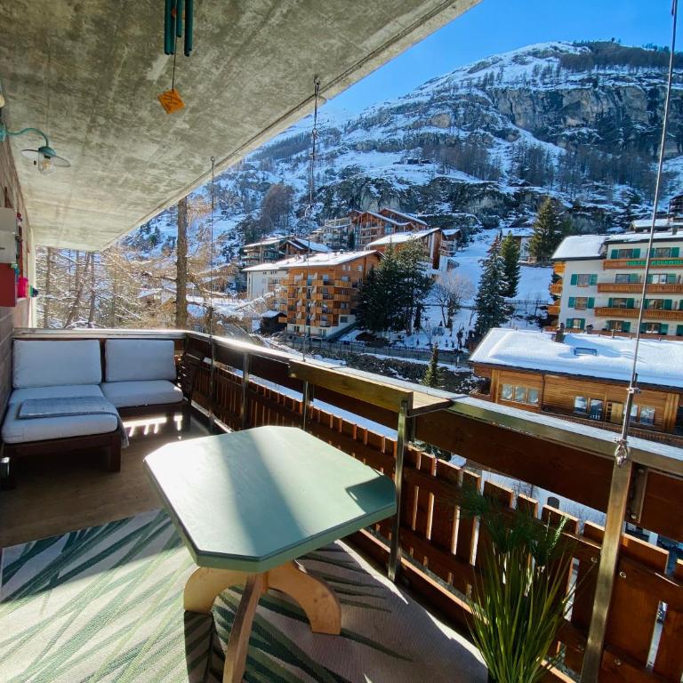 Cosy Modern Apartment with balcony and Matterhorn View - Apartment mit 1 Schlafzimmer - 9