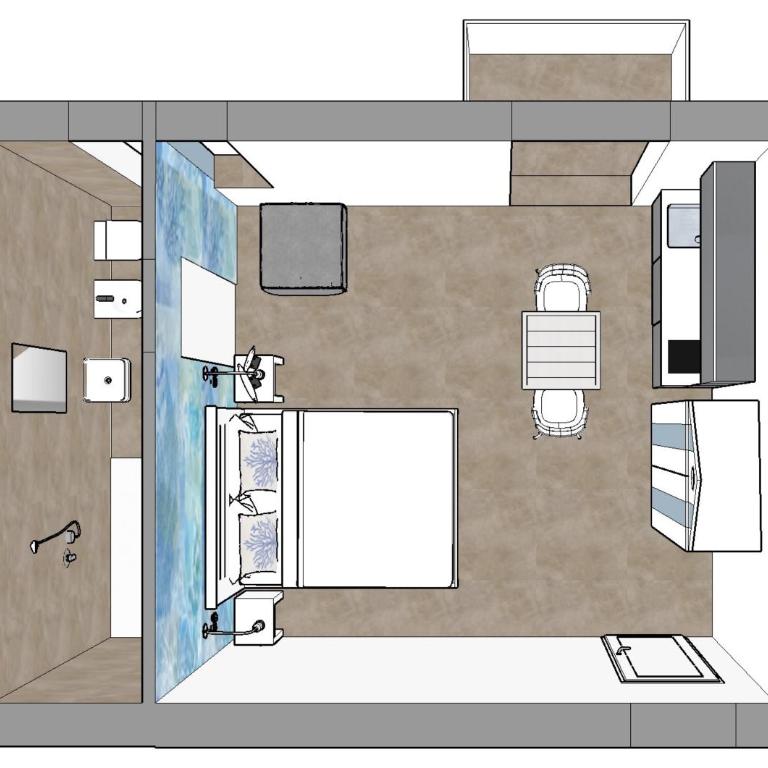 Daniel Apartments - Monolocale Queen - 1