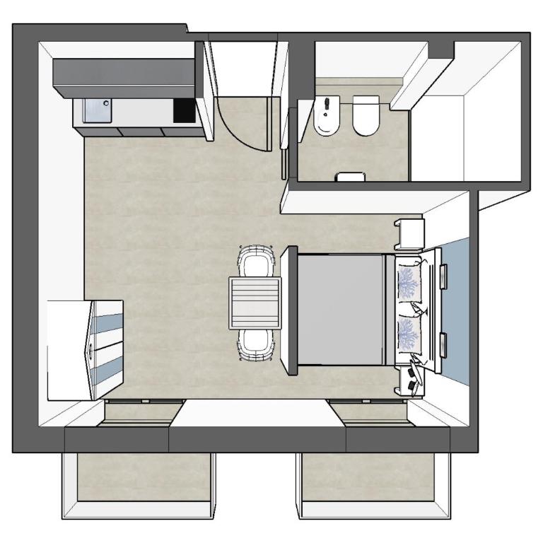 Daniel Apartments - Monolocale King - 1