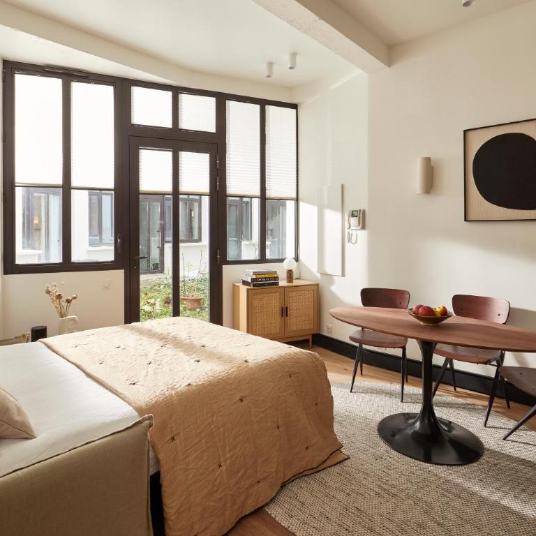 Cosy 1BR with outside space near Canal Saint Martin - Apartamento de 1 dormitorio - 15