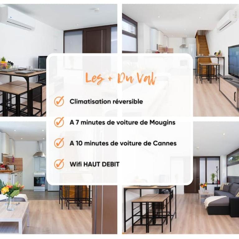 Le Val By ApiRent #Duplex #Parking #AirConditioning - Appartement 2 Chambres - 42