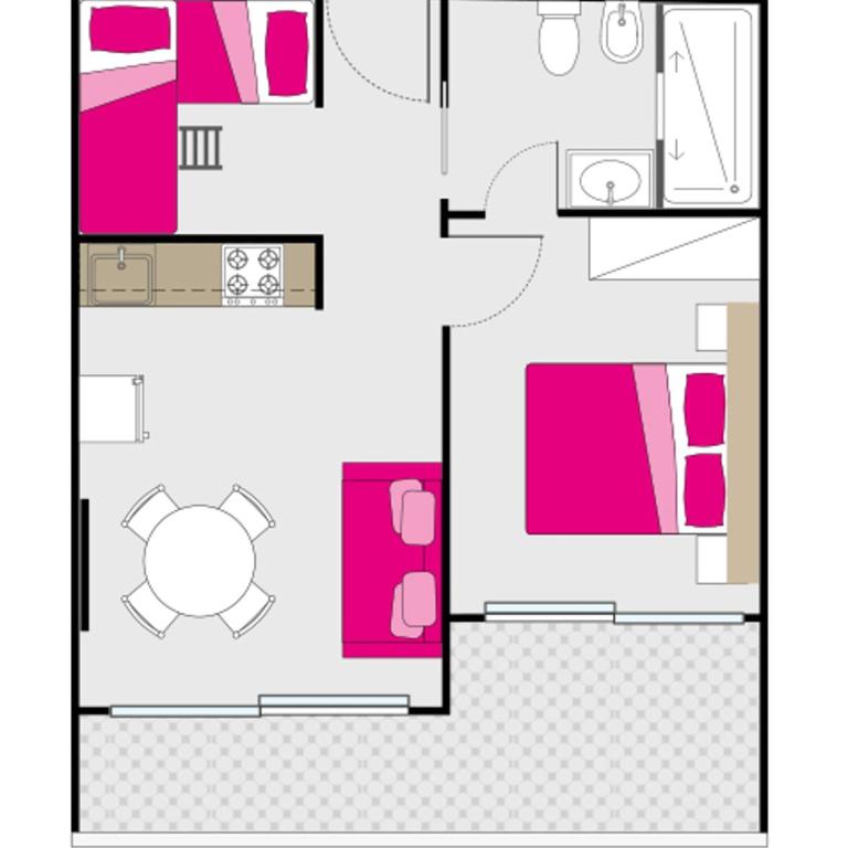 Isaresidence Holiday Resort - Prestige One Bedroom Apartment - 2