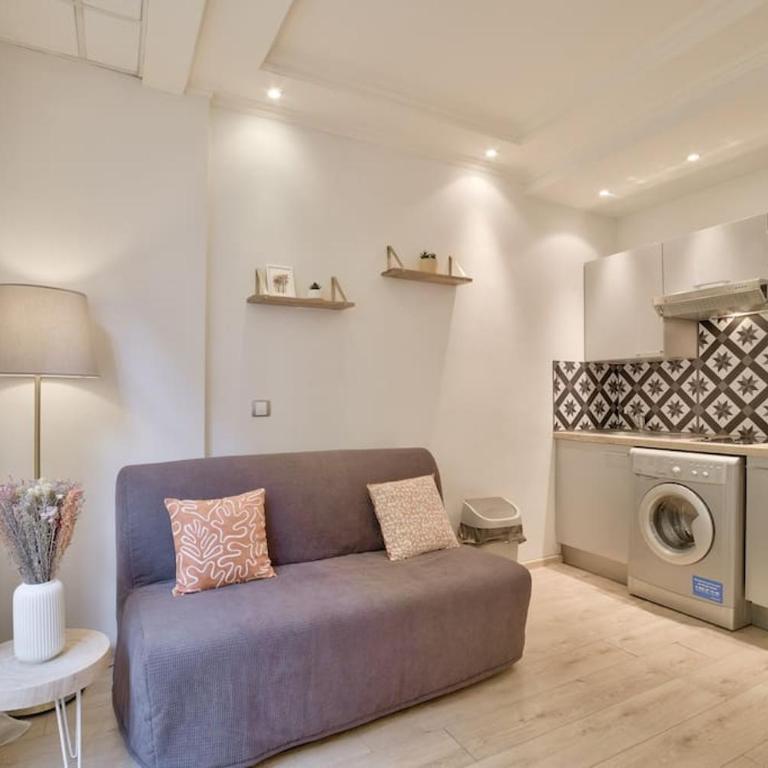 12 Trachel - T2 lumineux au coeur de Nice - Apartment mit 1 Schlafzimmer - 5